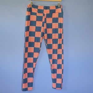 Lularoe Flag Leggings